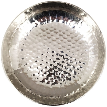 Tablett SuArt, silber, Aluminium, 13x13x2,5 cm