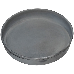 Tablett Junker, zink, Metall, 7,5x7,5x1,25 cm