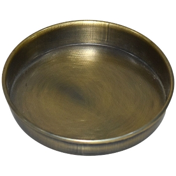 Tablett Doré, gold, Metall, 7,5x7,5x1,25 cm