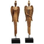 Engel Artisanal, Holz, 14x8x71 cm