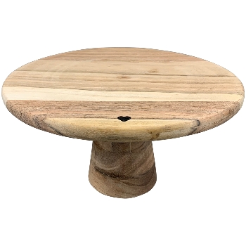 KuchenPlatte Dinette, natur, Holz, 25x25x16 cm