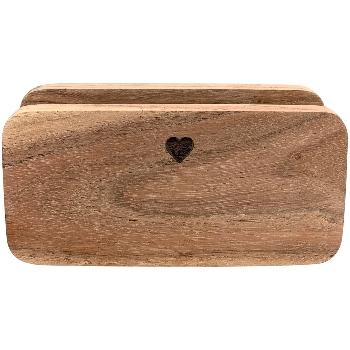ServiettenHalter Dinette, natur, Holz, 15,5x5x8 cm