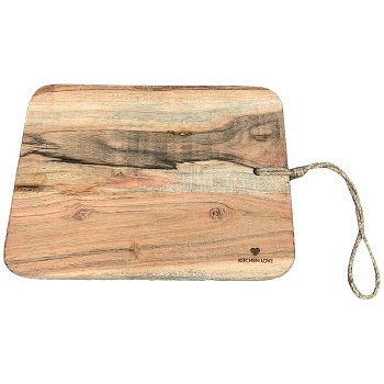 ServierBrett Dinette, natur, Holz, 31x13x1,5 cm