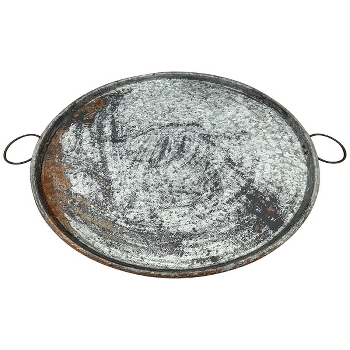 Tablett Antiquité, zink, Metall, 51x43x3 cm