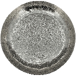 Tablett GROS, silber, Aluminium, 33x33x5 cm