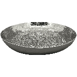 Tablett GROS, silber, Aluminium, 33x33x5 cm