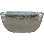Vase GROS, silber, Aluminium, 24x9x11 cm