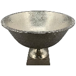 Pokal Schale GROS, silber, Aluminium, 29x29x19 cm