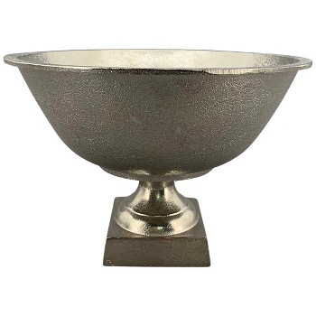 Pokal Schale GROS, silber, Aluminium, 29x29x19 cm