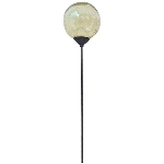 RosenKugel mit HolzStab Vitreous, Glas/Holz, 15x15x135 cm