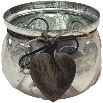 WindLicht Vitreous, Glas, 16x16x13 cm