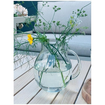 Krug Verrerie, Glas, 15,5x15,5x21,5 cm