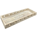 Tablett Dost, Holz, 34x12x4 cm