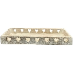 Tablett Dost, Holz, 34x12x4 cm