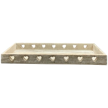 Tablett Dost, Holz, 40x15x4 cm