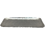 Tablett SuArt, silber, Edelstahl, 35x13x1,5 cm
