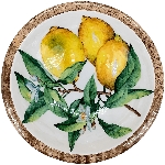 Schale Citron, Holz, 25x25x10 cm