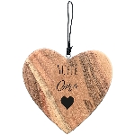 HerzHänger Dost, natur, Holz, 15x1,5x15 cm
