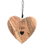 HerzHänger Dost, natur, Holz, 15x1,5x15 cm