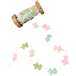 Girlande Hase/Schmetterling/Engel PaperART, bunt, Papier, 5 m