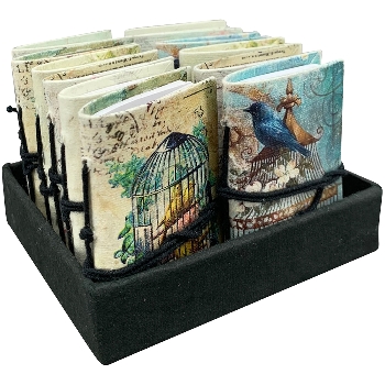 NotizBuch PaperART, Papier, 48 Seiten, 7,6x5 cm