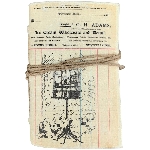 NotizBuch PaperART, Papier, 48 Seiten, 7,6x5 cm