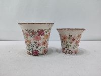 Topf Mush, Keramik, 12,5x12,5x11 cm