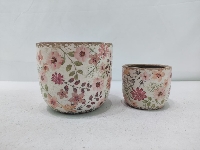 Topf Mush, Keramik, 12,5x12,5x11 cm