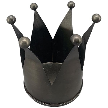 Krone Junker, zink, Metall, 10x10x18 cm