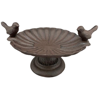 VogelFutterPlatz Galo, GussEisen, 17,5x15,5x13 cm