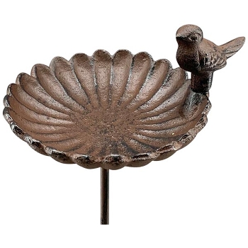 VogelFutterStecker Galo, GussEisen, 16,5x14x80 cm