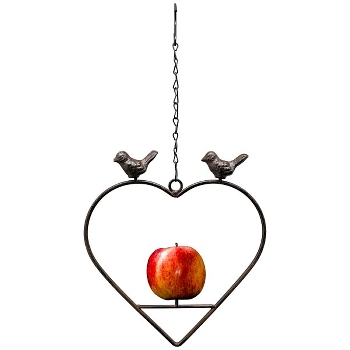 VogelFutterHänger Galo, GussEisen, 23x1,5x41,5 cm