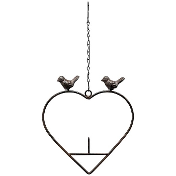 VogelFutterHänger Galo, GussEisen, 23x1,5x41,5 cm