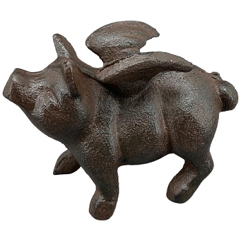 FlyPig Galo, GussEisen, 10x5x7 cm