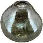 Vase VERT, Glas, 12x12x10 cm