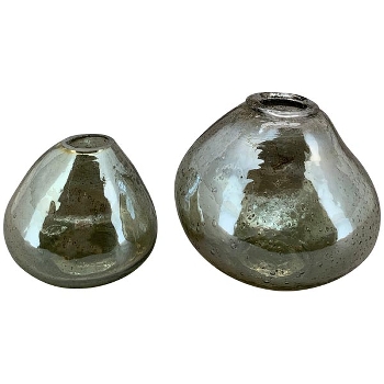 Vase VERT, Glas, 12x12x10 cm