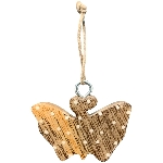 SchmetterlingHänger in Glas Dost, natur, Holz/Glas, 5x1x4 cm