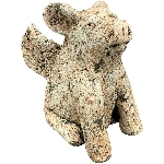 FlyPig Valo, Zement, 21x13x21 cm