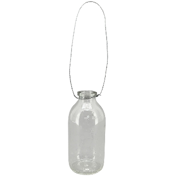 FlaschenHänger Iride, Glas, 5x5x9,5 cm