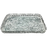 TablettSet/2 Junker, grau, Metall, 30,5x17x3 cm, 34x19x3,5 cm