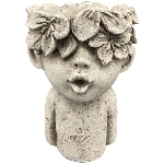 PflanzBüste StoneArt, Zement, 17x17x24,5 cm