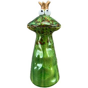 ZaunHocker Frosch Dolomite, Keramik, 9,4x9,1x23 cm