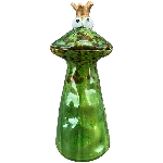 ZaunHocker Frosch Dolomite, Keramik, 9,4x9,1x23 cm