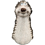 ZaunHocker Tiere Dolomite, Keramik, 12,1x8,9x21,7 cm
