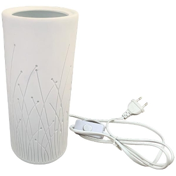TischLampe Blanche, Porzellan, 12x12x28 cm