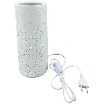 TischLampe Blanche, Porzellan, 10,5x10,5x20 cm