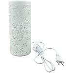 TischLampe Blanche, Porzellan, 11,5x11,5x24,5 cm