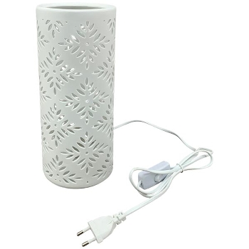 TischLampe Blanche, Porzellan, 12x12x28 cm