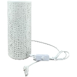 TischLampe Blanche, Porzellan, 12x12x28 cm