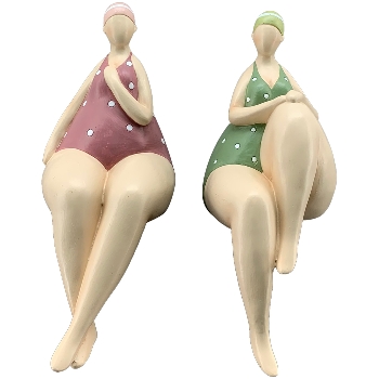 Frau CrivA, Polyresin, 12x9x21,5 cm